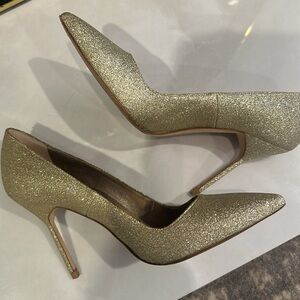 Manolo Blahnik Gold Women's Shoes